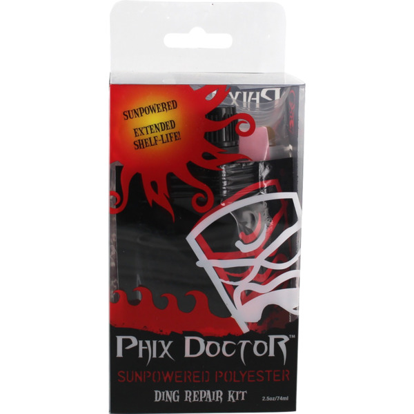 Phix Doctor 2.5 oz SunPowered Polyester Surfboard Ding Repair Kit