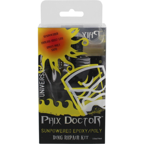 Phix Doctor 2.5 oz SunPowered Epoxy / Poly Universal Surfboard Ding Repair Kit