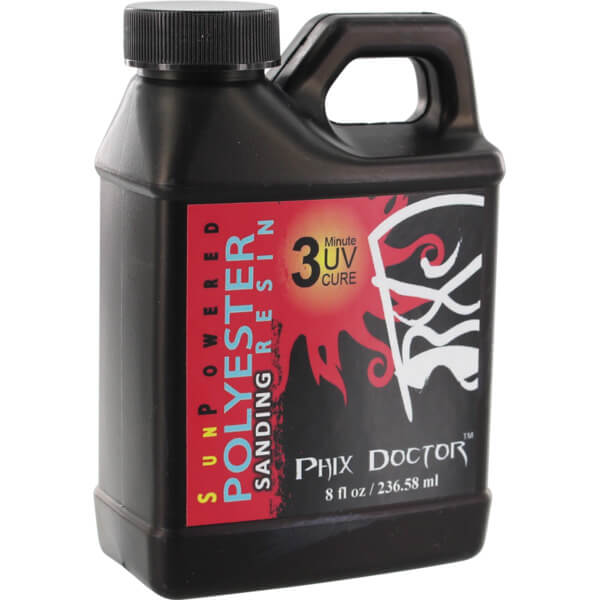 Phix Doctor 1/2 Pint SunPowered Polyester Sanding Surfboard Resin