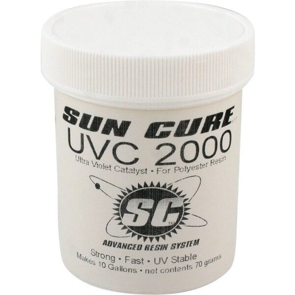 Sun Cure UVC 2000 Catalyst Surfboard Resin - Makes 10 Gallons