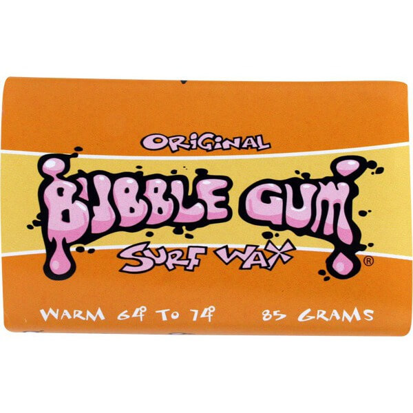 Bubble Gum Surf Wax Original Warm Water Surf Wax
