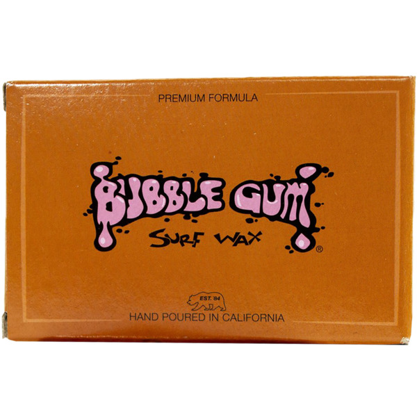 Bubble Gum Surf Wax Premium Blend Tropical Water Surf Wax