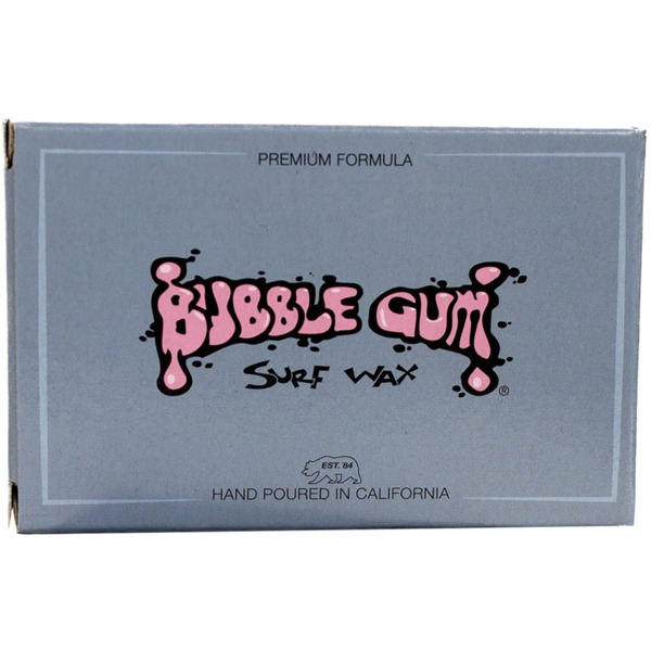 Bubble Gum Surf Wax Premium Blend Cool Water Surf Wax