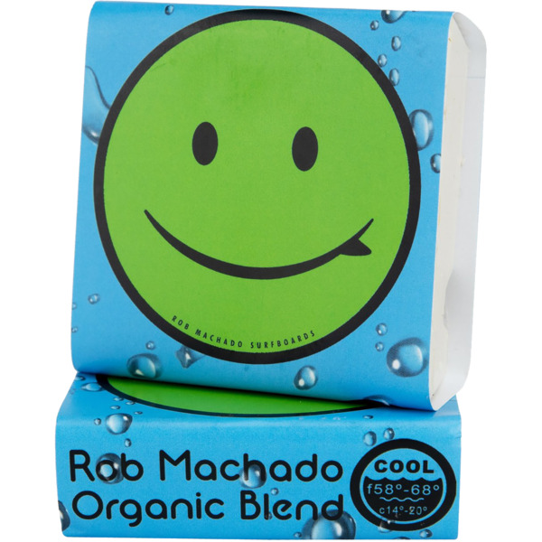 Bubble Gum Surf Wax Rob Machado Organic Cool Wax - 58 - 68 Degrees