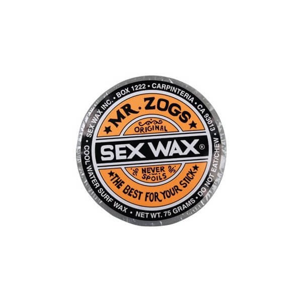 Sex Wax Original Assorted Colors Cool Water Surf Wax