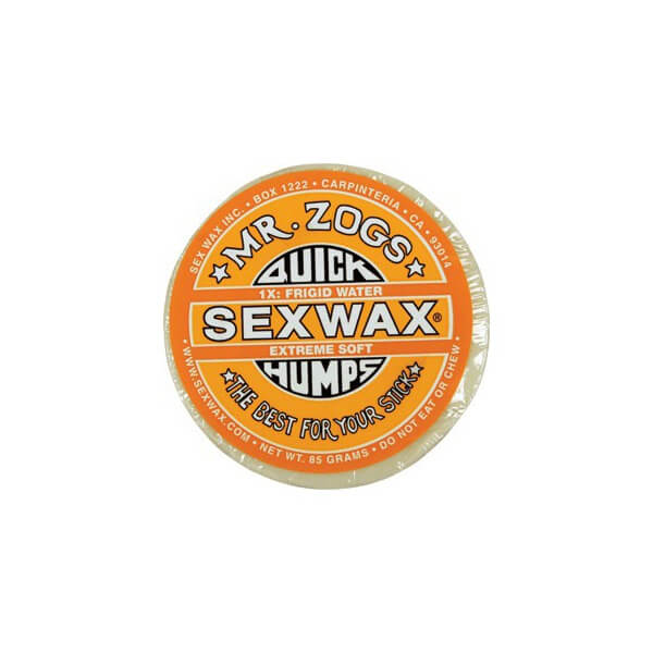 Sex Wax Quick Humps 1X Extreme Soft Cool / Cold Water Surf Wax