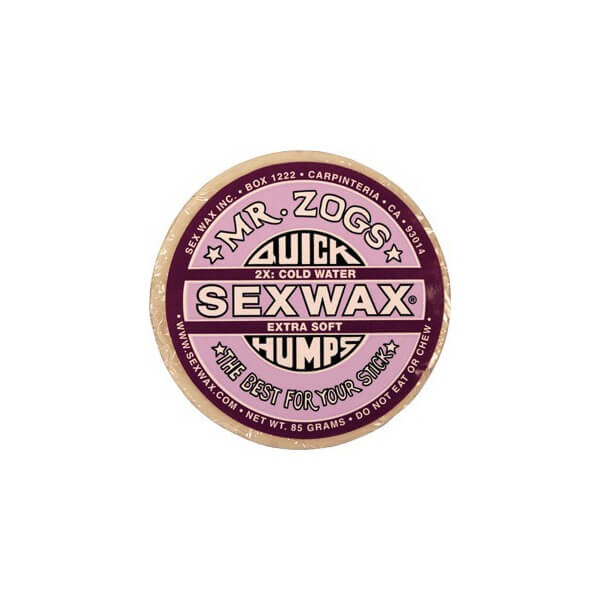 Sex Wax Quick Humps 2X Extra Soft X-Cold to Cool Water Surf Wax