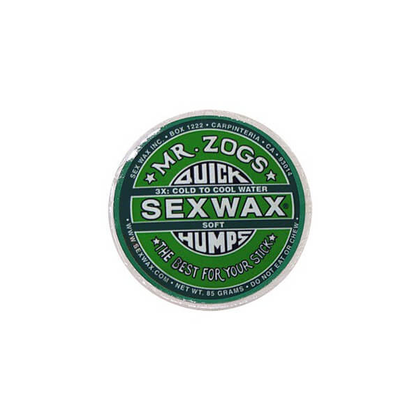 Sex Wax Quick Humps 3X Soft Cool to Mid-Warm Water Surf Wax