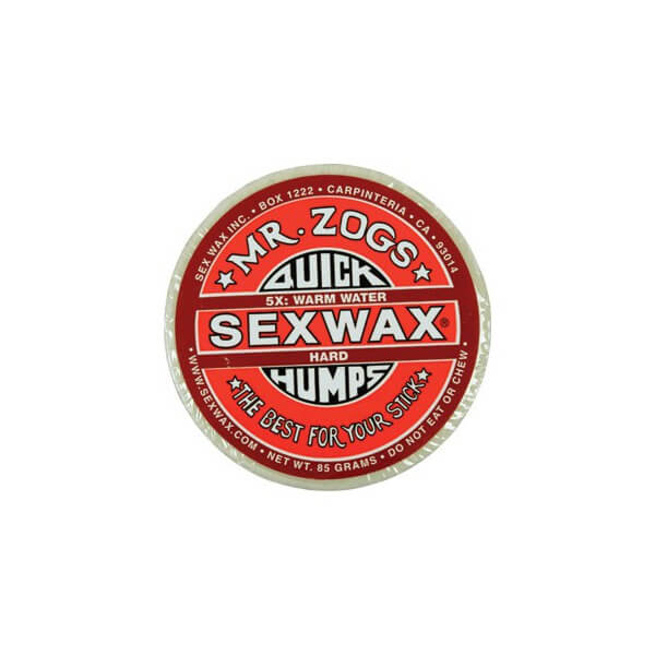 Sex Wax Quick Humps 5X Hard Warm to Mild-Tropical Water Surf Wax