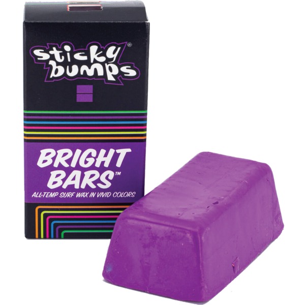 Sticky Bumps Rad Berry Purple All-Temp Bright Bar Surf Wax
