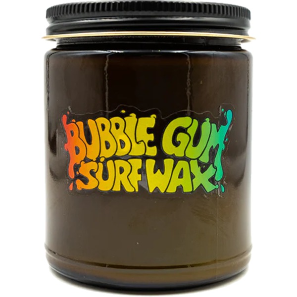 Bubble Gum Surf Wax 10oz Glass Candle Sea Salt Candle
