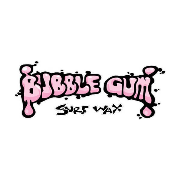 Bubble Gum Surf Wax Large 7" Decal