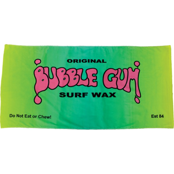 Bubble Gum Surf Wax Throwback Gradient / Green / Yellow Blanket