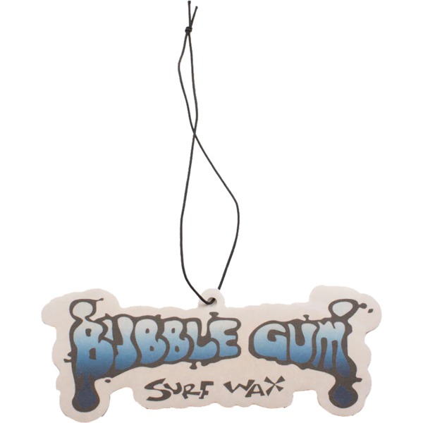 Bubble Gum Surf Wax Logo Air Freshener