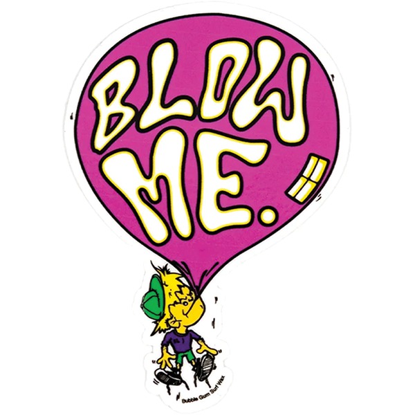 Bubble Gum Surf Stickers