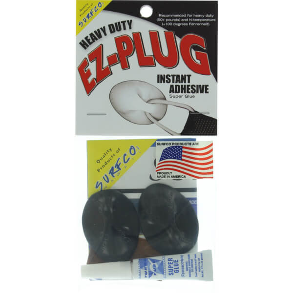 Surfco Hawaii 2 Pack EZ Plug Heavy Duty Black Kit