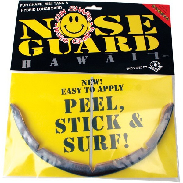 Surfco Hawaii Fun Shape, Mini Tank & Hybrid Longboard Black Nose Guard Kit