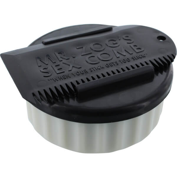 Sex Wax Container White / Black with Wax Comb