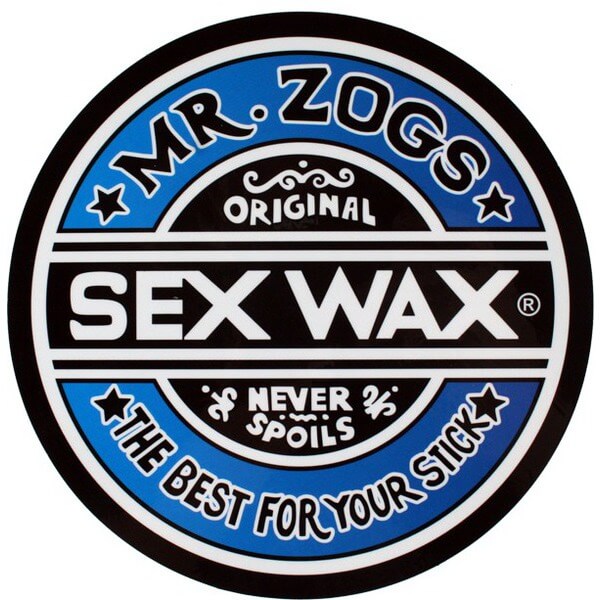Sex Wax 6.25" Assorted Colors Surf Sticker