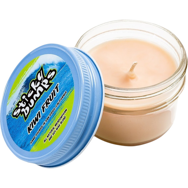 Sticky Bumps 3 oz. Glass Kiwi Fruit Scented Surf Wax Candle