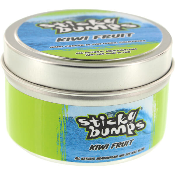 Sticky Bumps 4 oz. Tin Kiwi Fruit Scented Surf Wax Candle
