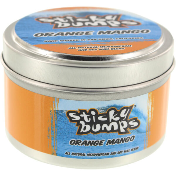 Sticky Bumps 4 oz. Tin Orange mango Scented Surf Wax Candle