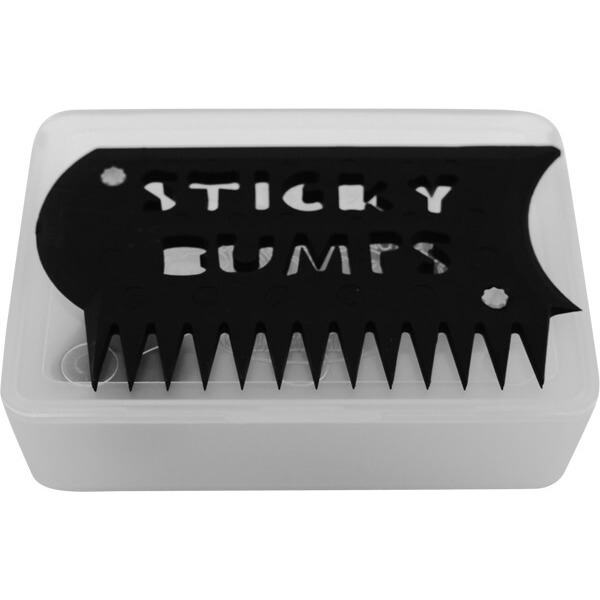 Sticky Bumps Clear Wax Box with Black Comb Set