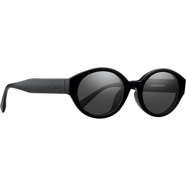 Nectar Atypical Sunglasses in Matte Black / Black