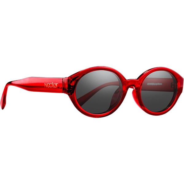 Nectar Atypical Sunglasses in Trans Red / Black