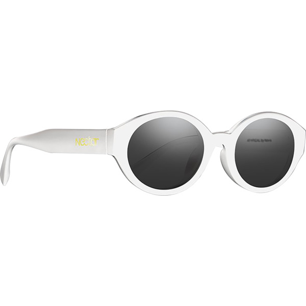 Nectar Atypical White / Black Sunglasses