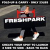 Freshpark Portable Wedge Kicker Skateboard Ramp