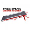 Freshpark Portable Wedge Kicker Skateboard Ramp