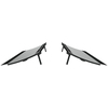 Freshpark Two (2) 4 Foot Launch Ramp Skateboard Ramps