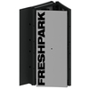 Freshpark Two (2) Quarter Pipe Skateboard Ramps