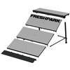 Freshpark Pro Spine Kit and Two (2) 4 Foot Quarter Pipe Skateboard Ramps