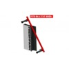 Freshpark 6 Foot Adjustable Height Grind Rail with Launch Ramp