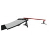 Freshpark 6 Foot Adjustable Height Grind Rail with Launch Ramp