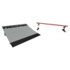 Freshpark 6 Foot Adjustable Height Grind Rail with Launch Ramp