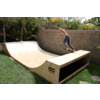 OC Ramps 8 Foot Wide Garage Mini Halfpipe Skateboard Ramp