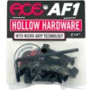 Ace Trucks MFG. Allen Hollow with Grippers Black Skateboard Hardware Set - 1.25"