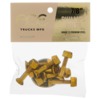 Ace Trucks MFG. Phillips Gold Skateboard Hardware Set - 7/8"