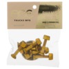 Ace Trucks MFG. Phillips Gold Skateboard Hardware Set - 1"