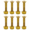 Ace Trucks MFG. Phillips Gold Skateboard Hardware Set - 1 1/4"