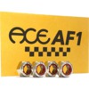 Ace Trucks MFG. 4 Pack Re-Threading Silver Axle Nuts