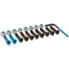 Modus Skate Bearings Allen Head Black / Blue Skateboard Hardware Set - 7/8"