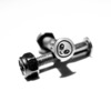 Screw City Hardware Alien Black Skateboard Hardware Set - 1"