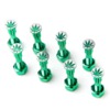 Screw City Hardware Sweet Leaf Green Skateboard Hardware Set - 1"