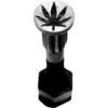 Screw City Hardware Sweet Leaf Black Skateboard Hardware Set - 1"