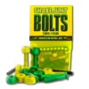 Shake Junt Phillips Head Bag-O-Bolts 4 Green / 4 Yellow Skateboard Hardware Set - 7/8"