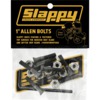 Slappy Truck Company Black Skateboard Hardware Set - 1"